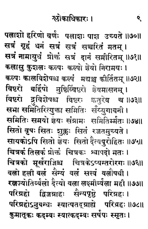 Anekarthadhvanimanjari